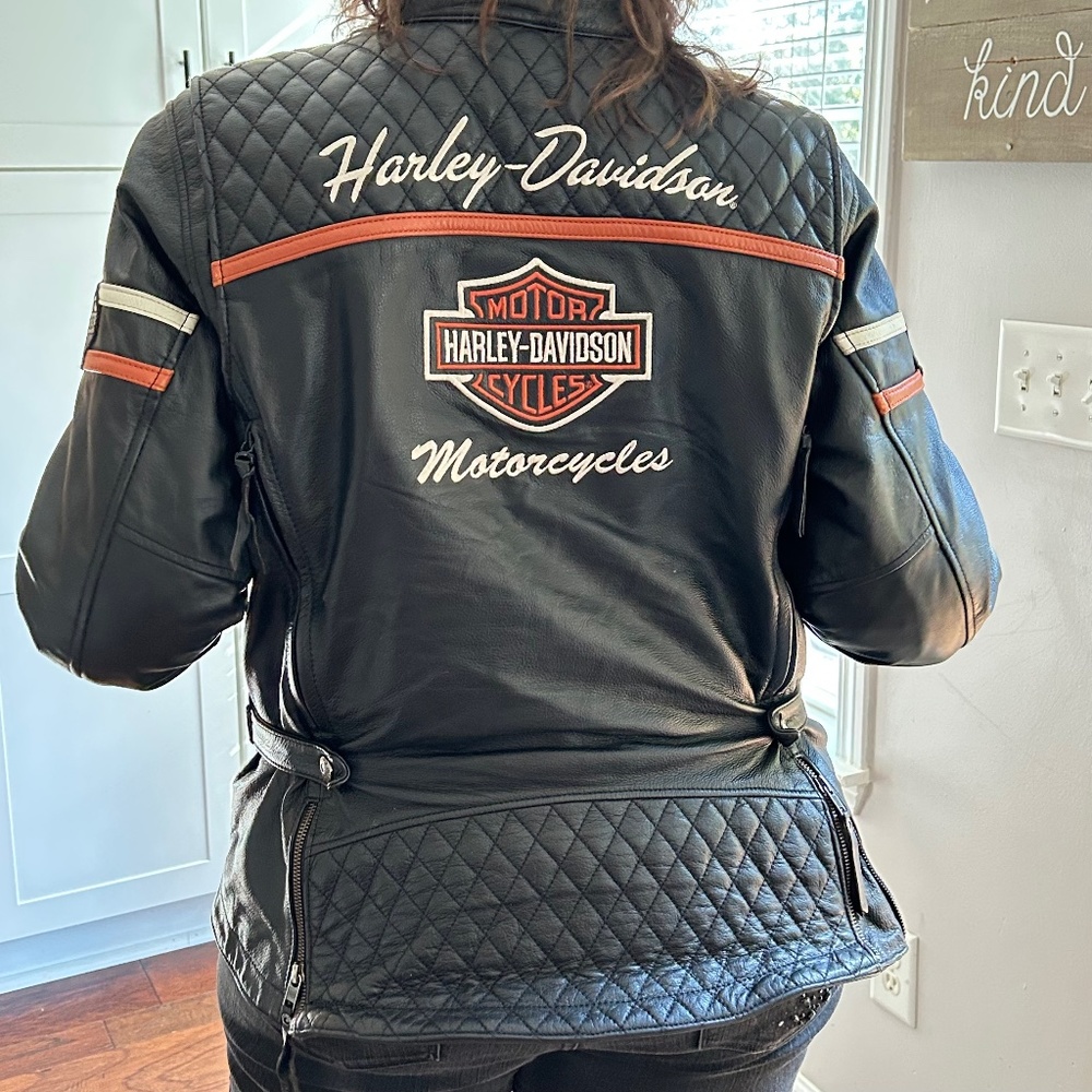 Harley Triple Vent Leather Jacket